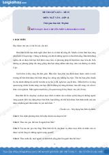 Đề kiểm tra giữa kì 1 Ngữ văn 12 - Đề số 19 có lời giải chi tiết